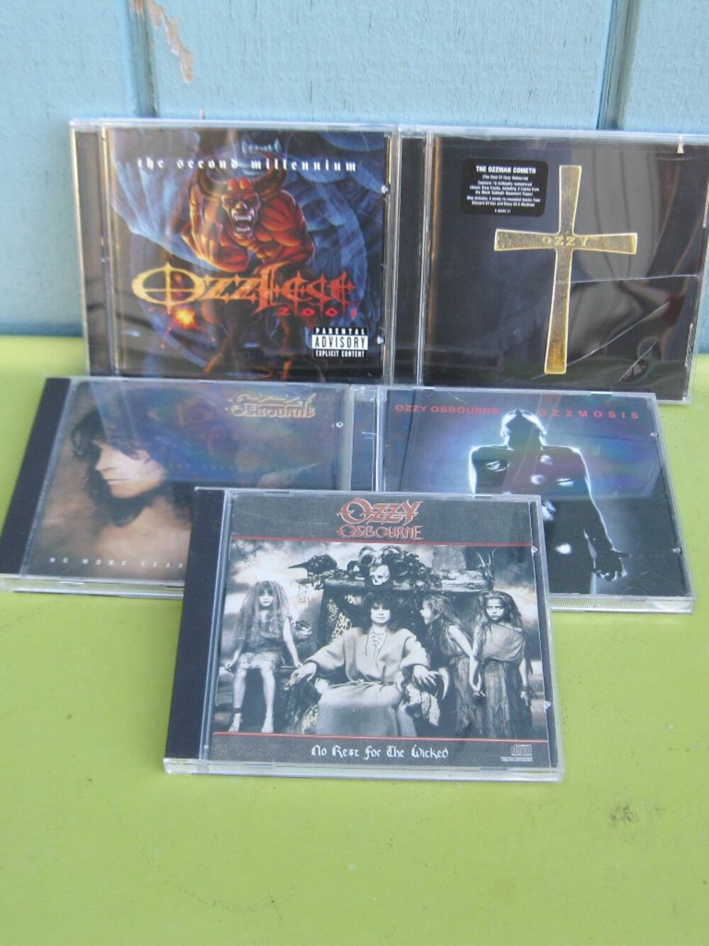 Lot Of 5 Ozzy Osbourne Music CD'S